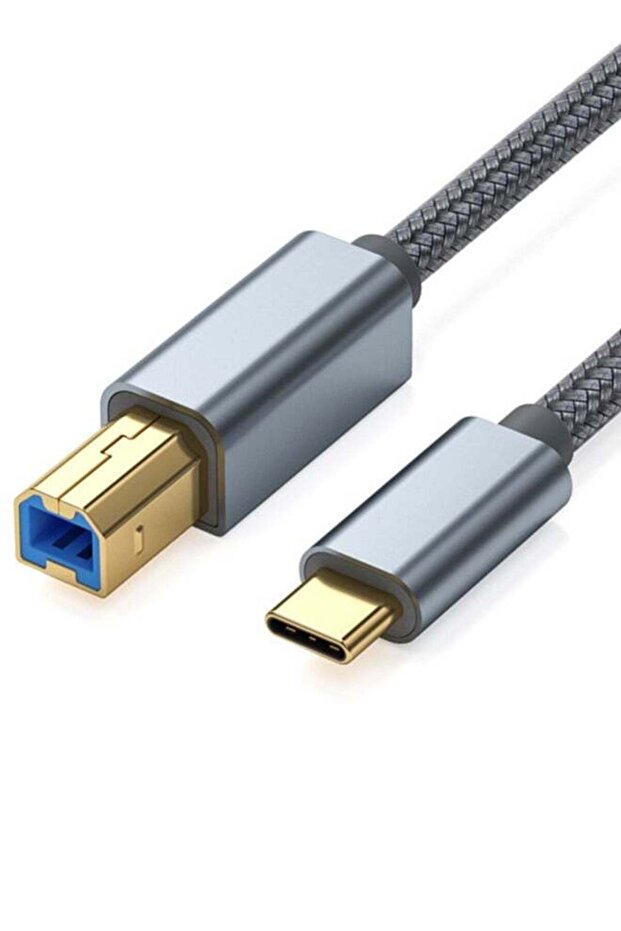USB B to USB C Printer Cable 1.5m - 1