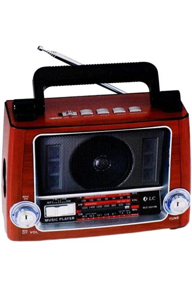 مكبر صوت راديو بلوتوث من دي إل سي (متعدد الألوان) - 1