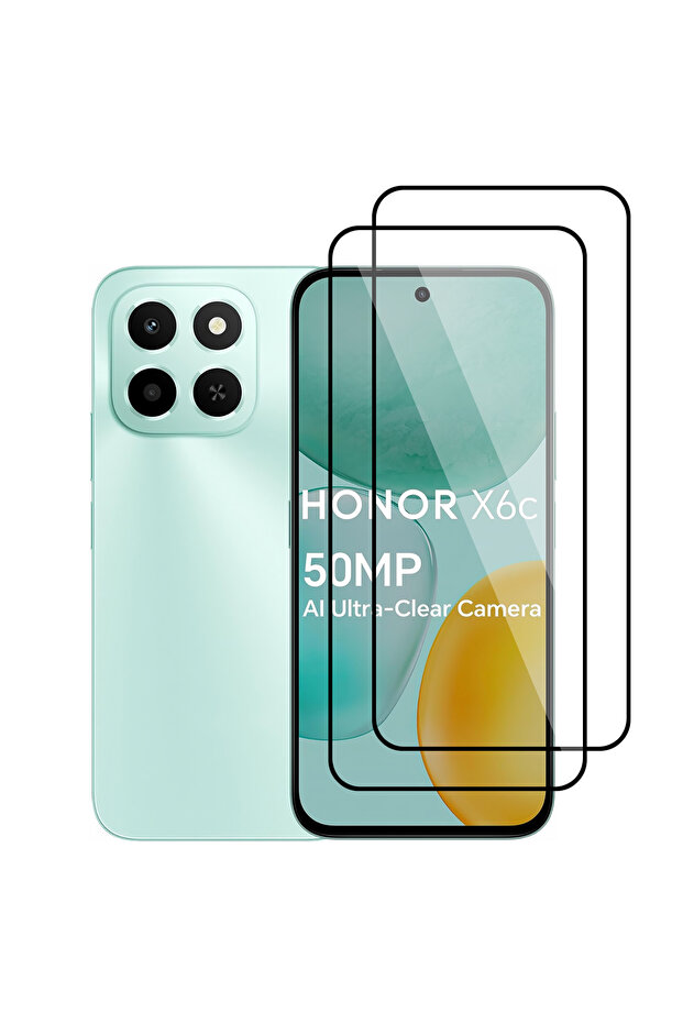 [ 2 Pack ] Tempered Glass for Honor X6C Screen Protector