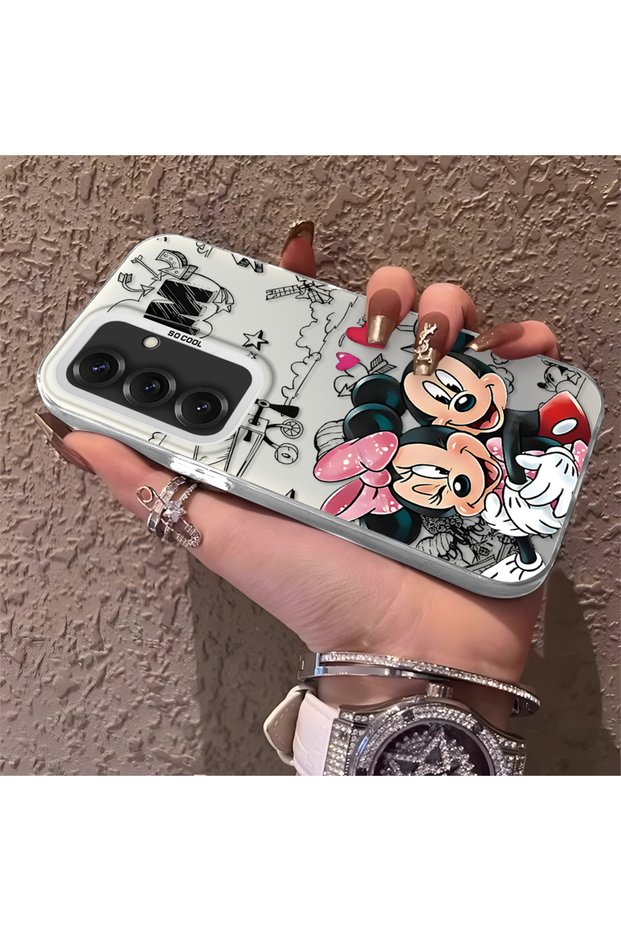 Samsung Galaxy S25 Compatible Funny Cartoon Character Case, Long-Lasting High-Quality Silicone Case