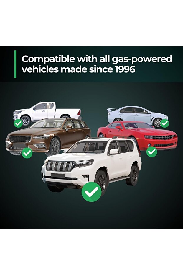 FIXD Bluetooth OBD2 Scanner for Car - Car Code Readers & Scan Tools for iPhone & Android - Wireless - 8