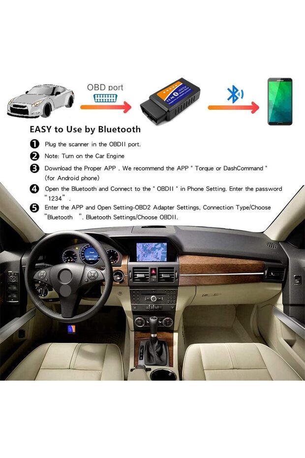 جهاز فحص أعطال السيارات Edasion OBD2 بتقنية البلوتوث، قارئ أكواد، قابل لإعادة الضبط، متوافق مع أنظمة أندرويد وويندوز، أداة تشخيص أعطال السيارات - 5