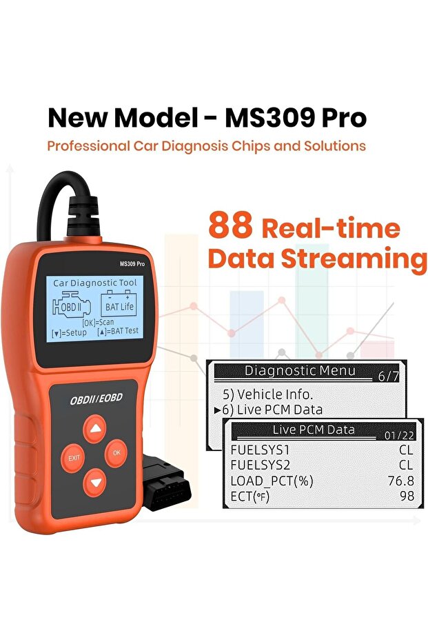 جهاز فحص أعطال السيارات الجديد من أرابيست 2024، جهاز فحص أعطال المحرك OBD2، قارئ رموز أعطال المحرك، أداة تشخيص أعطال المحرك - 6