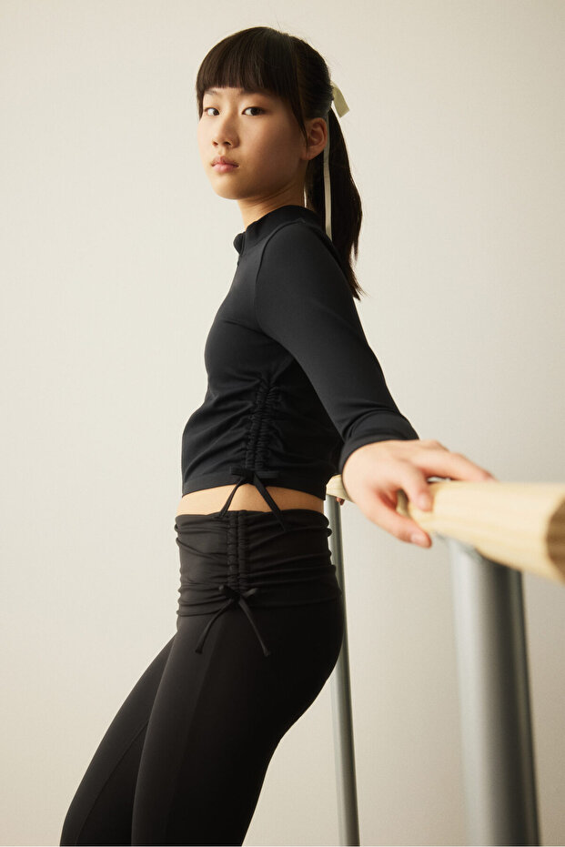 İspanyol Paça Yoga Taytı - 4