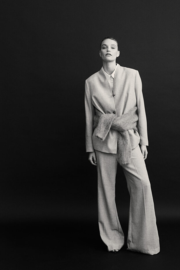 İspanyol Paça Pantolon - 1