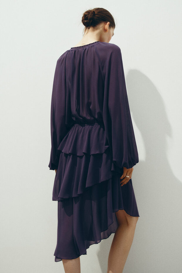 Asimetrik Elbise - 3