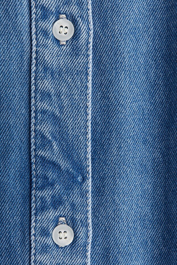 Oversize Kot Gömlek - 5