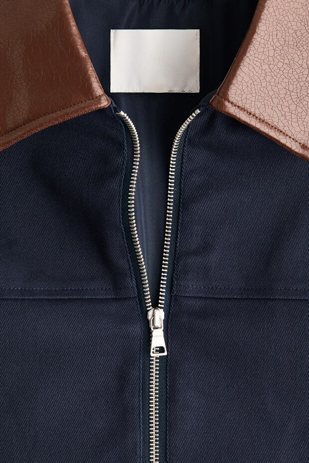 Oversize Gabardin Ceket - 6