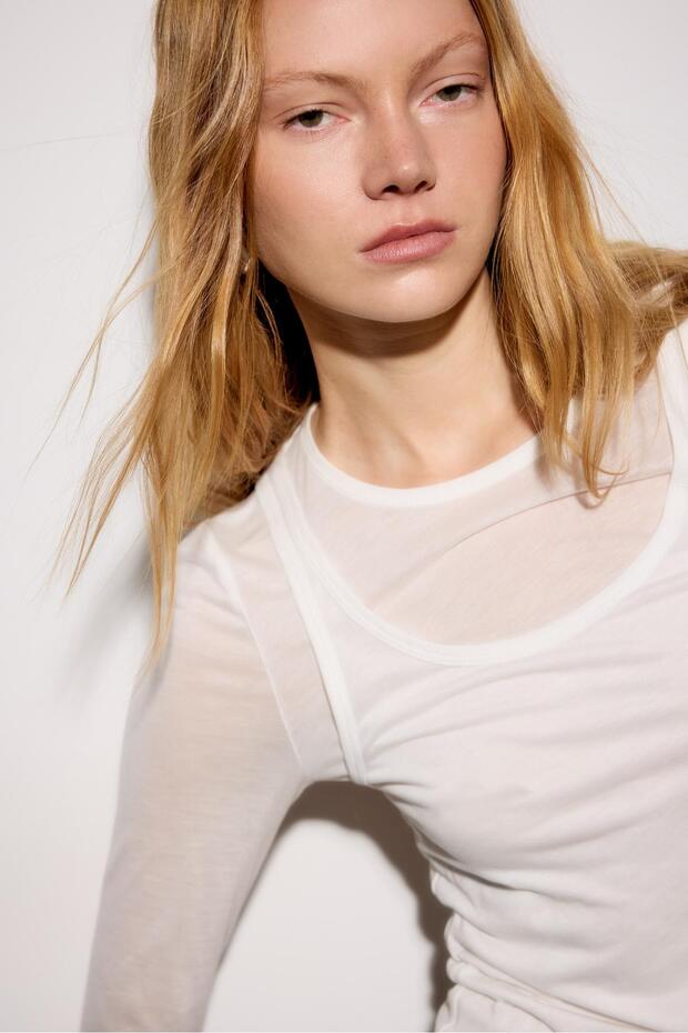 Ecocell çift katmanlı t-shirt - 4