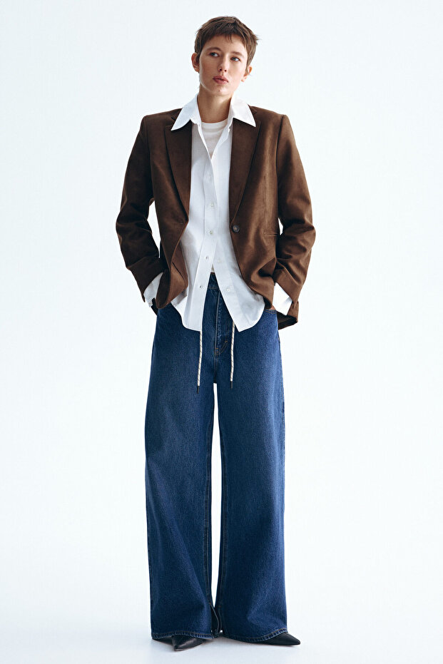 Tek Düğmeli Blazer - 1