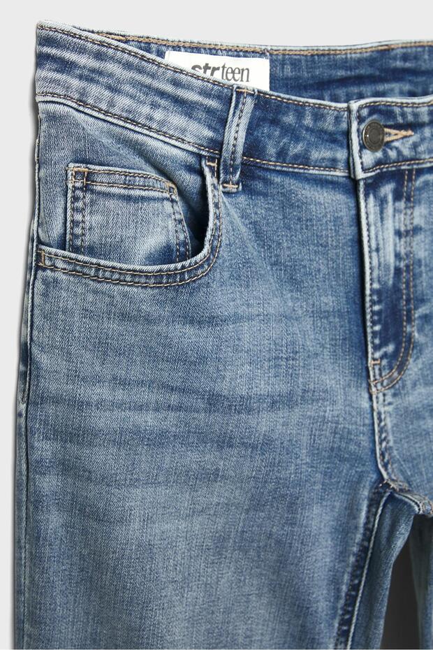 Düşük bel çan paça jean - 8