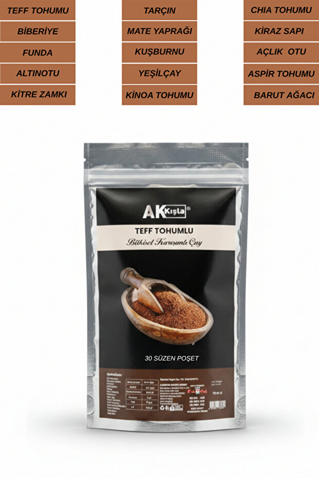 Teff Tohumlu Bitkisel Karışımlı Çay - 1