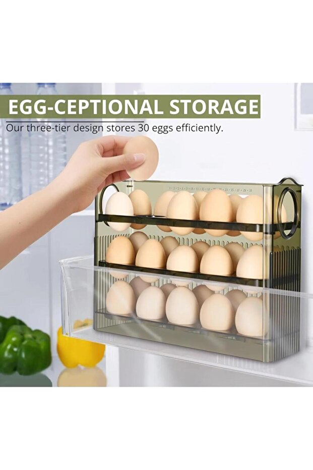 منظم بيض عملي وأنيق - 2