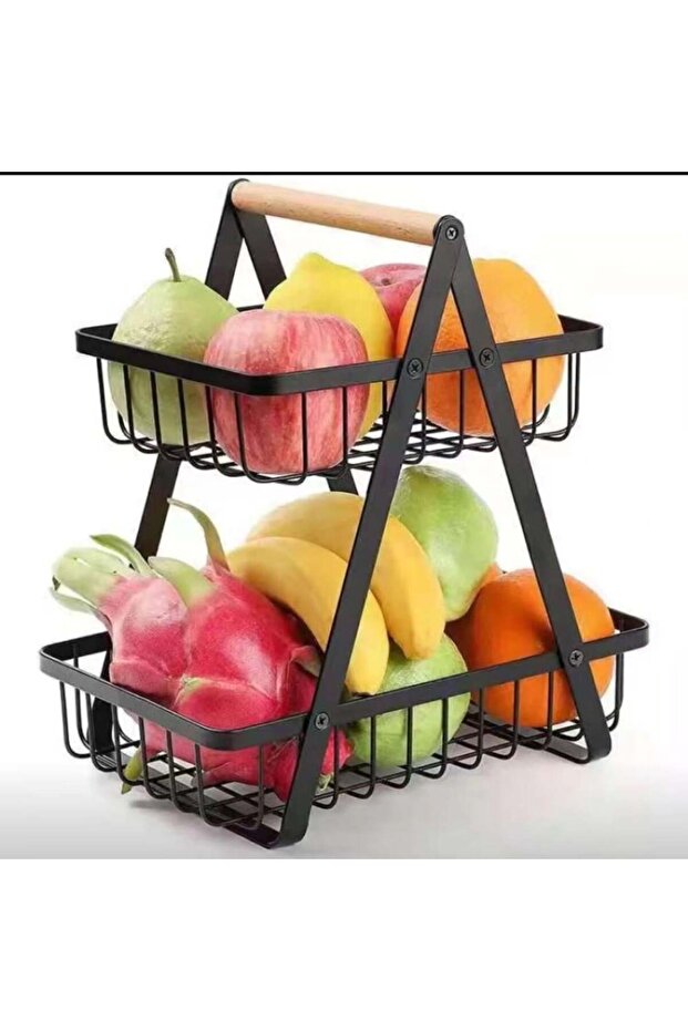 Two-Tier Fruit Basket - 2