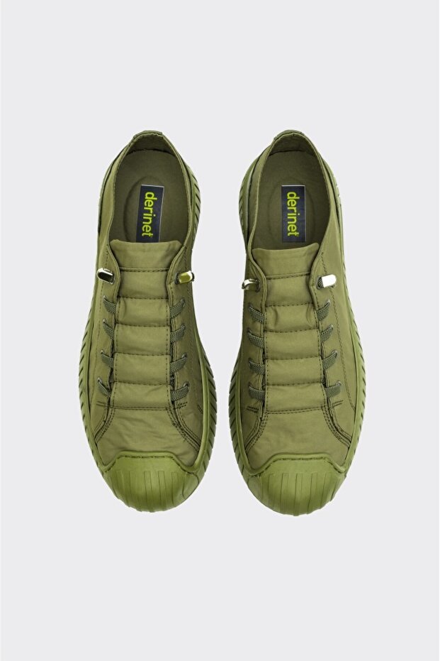 Lastik Bağcıklı Kadın Sneaker - 3