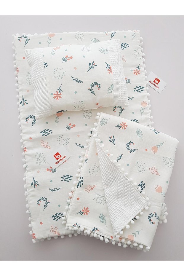 Blanket Baby Diaper Set, Cushion, Muslin, Baby Pillow, Newborn, Crib, Baby Products