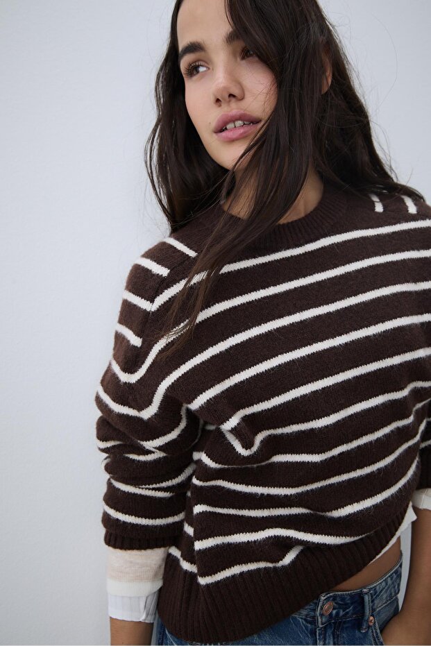 Basic yumuşak triko kazak - 3