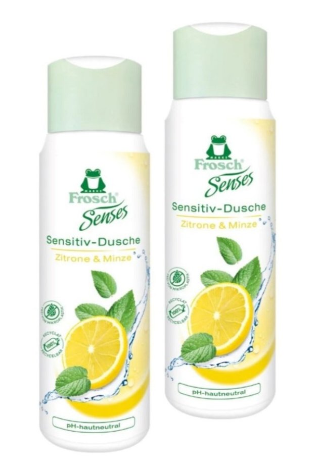 Senses Lemon Mint Sensitive Shower Gel 300 ml X 2 Pieces – Fresh Cleaning for Sensitive Skin