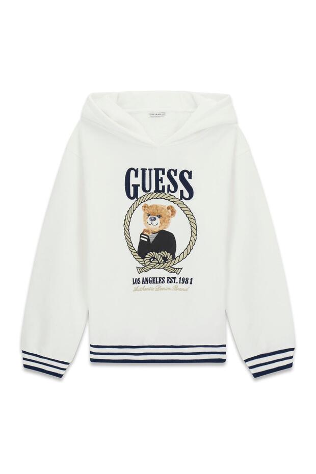 سويت شيرت أبيض للفتيات من BG Store