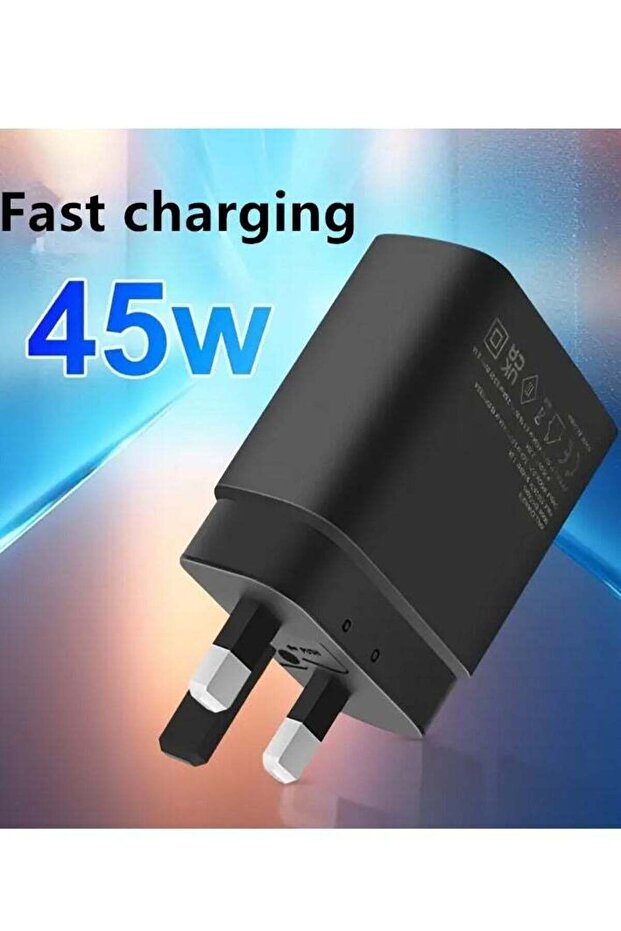 45W USB-C Super Fast Charger – PD GaN Power Adapter for Samsung Devices