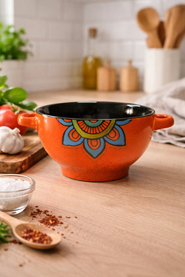 وعاء زخرفي متعدد الاستخدامات بتصميم مزخرف - 1