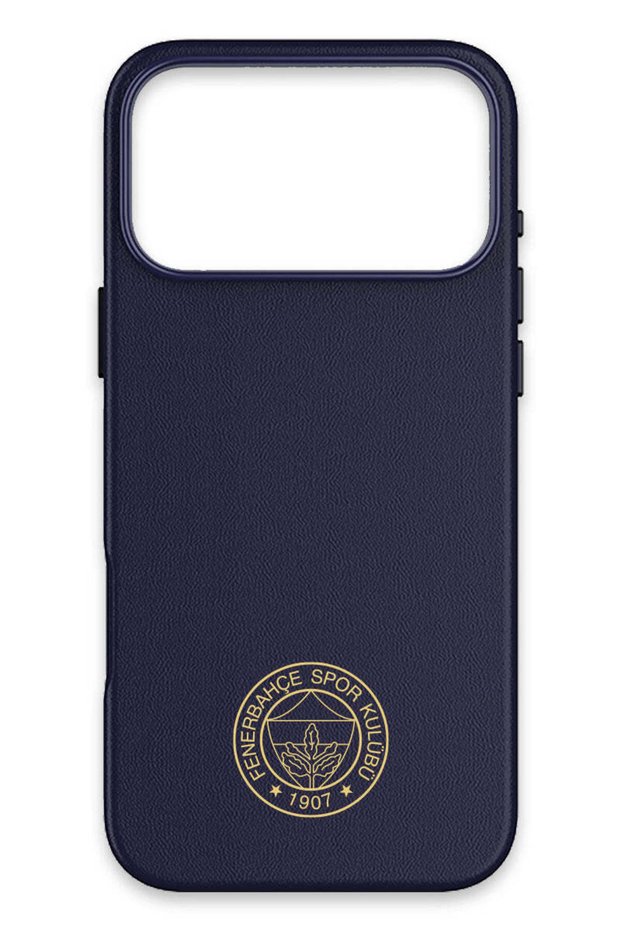 iPhone 17 Pro Compatible Gold Arma Leather Magsafe Licensed Phone Case