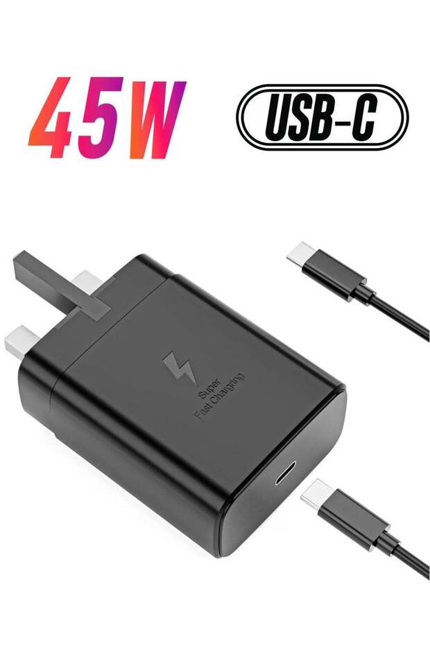 2024 45W USB-C Super Fast Charger for Samsung Galaxy S24 Series & Galaxy Tab – PPS Wall Charger 3.0