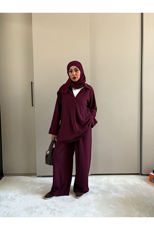 طقم بلوزة وبنطال - 2