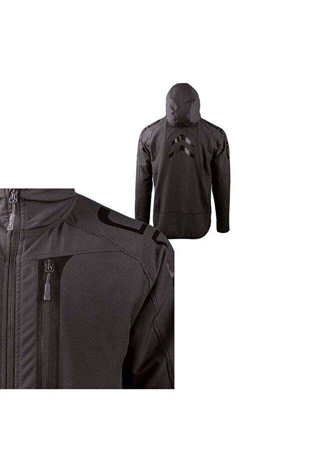 SOFTSHELL DYNAMIC FORCE SIYAH MONT - 2