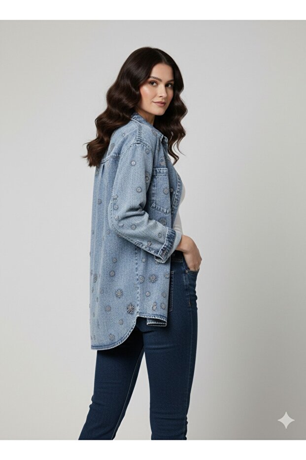 Taşlı Gömlek 70323 - 2