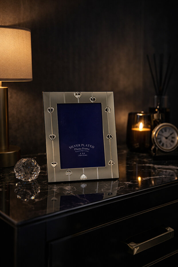 إطار فضي فاخر 10×15