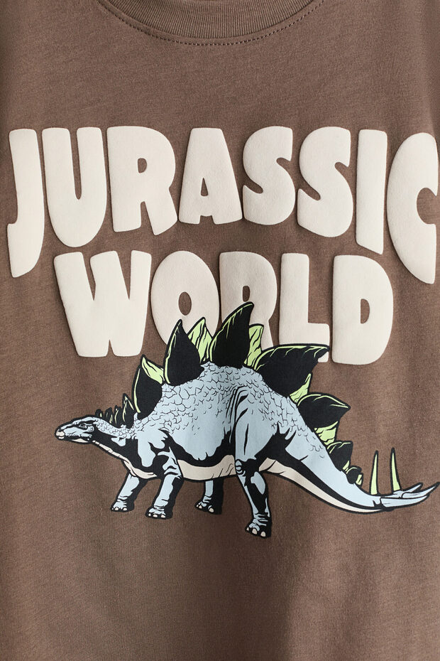 Baskılı Oversize Tişört - 2