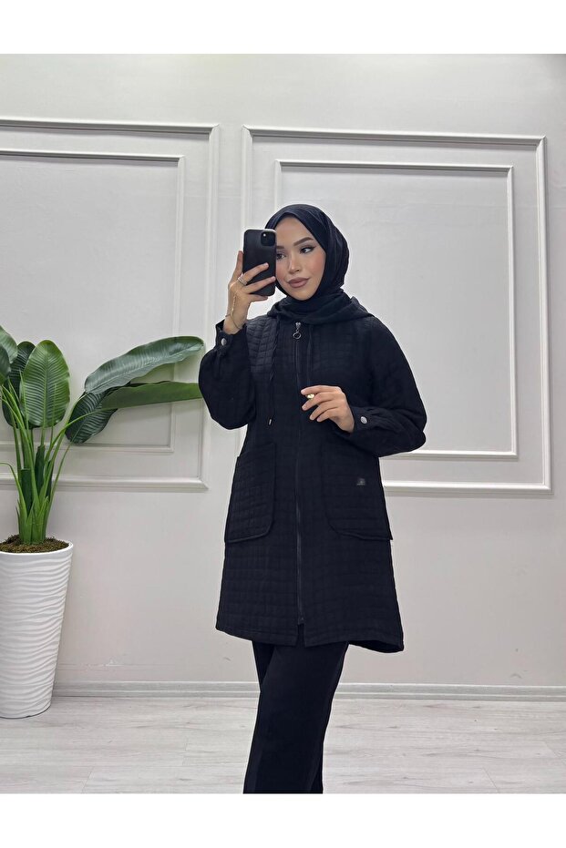 جاكيت قصير مبطن (بدون بطانة داخلية) - 2