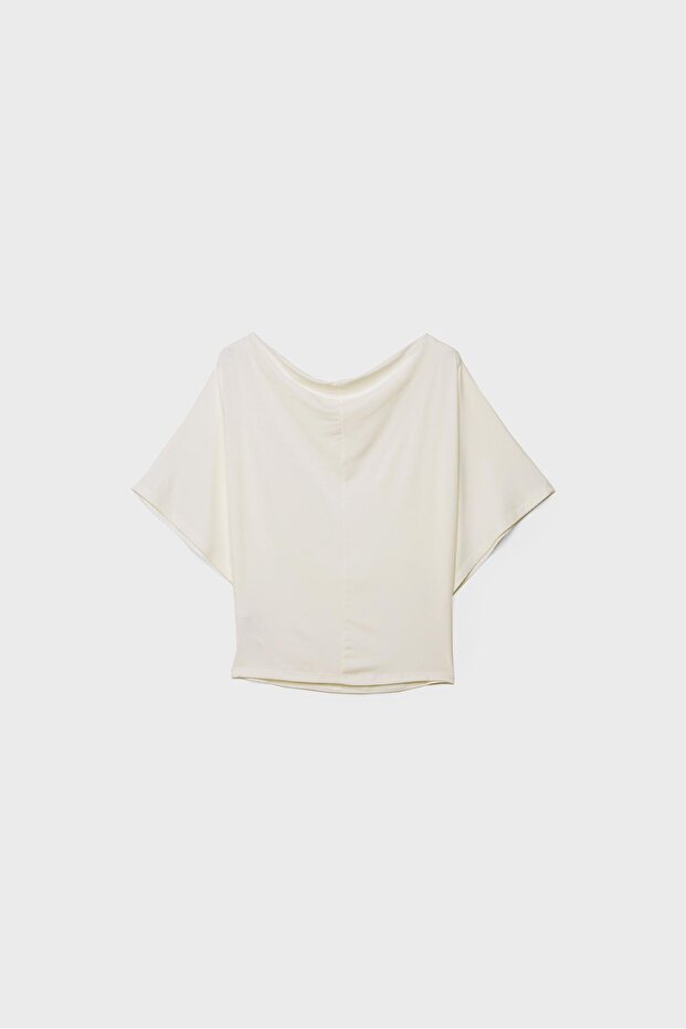 Basic yarasa kollu t-shirt - 7