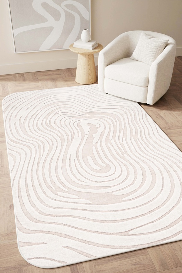 Machine Washable Non-Slip Sole Stain Resistant Digital Living Room Rug Kitchen Rug and Runner Rug