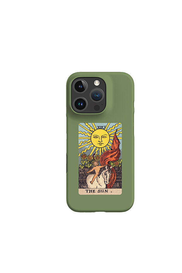 حافظة بتصميم الشمس متوافقة مع آيفون 16 برو ماكس - 1