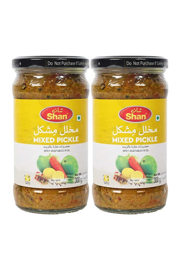 Spicy Mixed Vegetable Relish Pickle in Mustard Oil Twin Pack (2x300g)