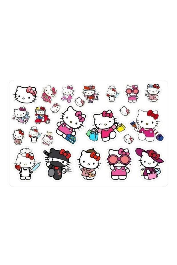Hello Kitty Sticker Setleri - 4