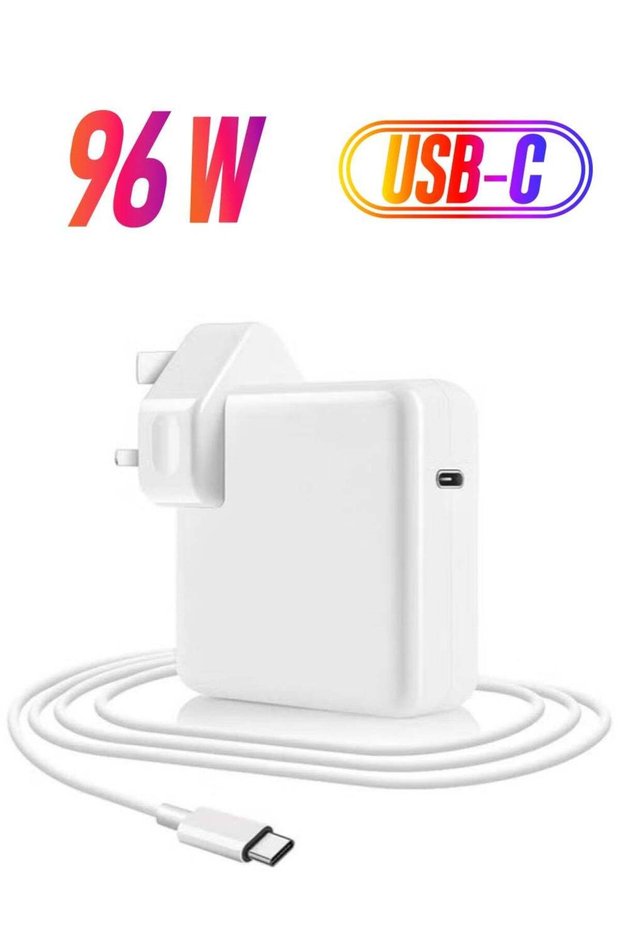 96W Type-C MacBook Pro & Air Fast Replacement Charger | Power Adapter for 13, 14, 15, 16 Inch MacBo
