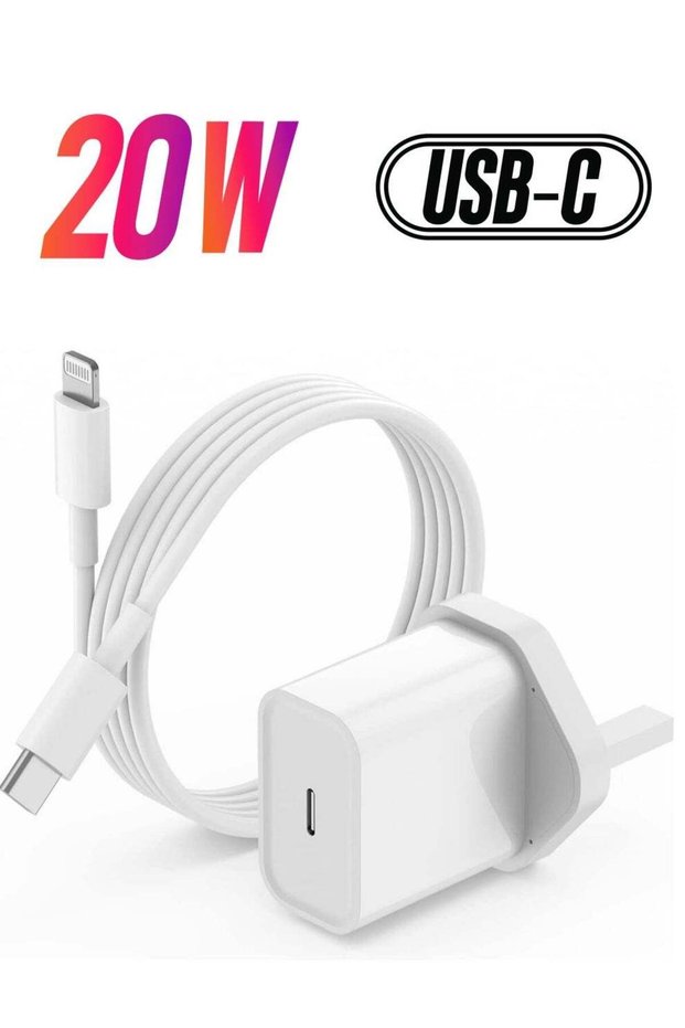 20W Type C Fast Charger Adapter for iphone 14 pro/ 14 pro max/14/13/12/11, USB C Fast Charging Plug
