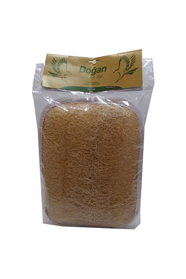 Natural Pumpkin Fiber Handheld Back and Body Scrubber 15 X 22 - Oem458-7629