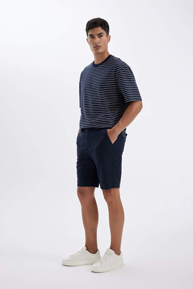 Basic Bermuda Şort D4278AX24SM - 2