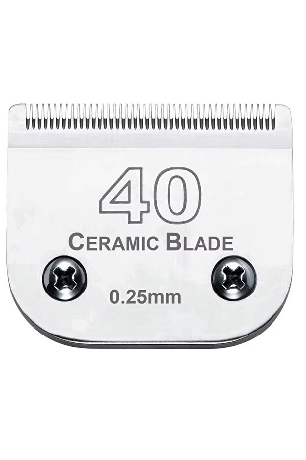 40 7FC Detachable Pet Dog Clipper Blade Set Compatible With For Most Andis, Oster A5 , Wahl KMClippe