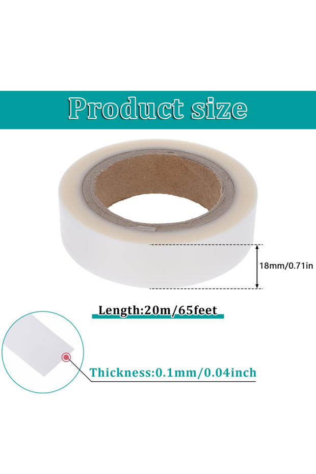 18mm 20m/roll 18/20/22mm Seam Sealing Tape Hot Melt Waterproof PU Coated Fabric Repair Tape Raincoat