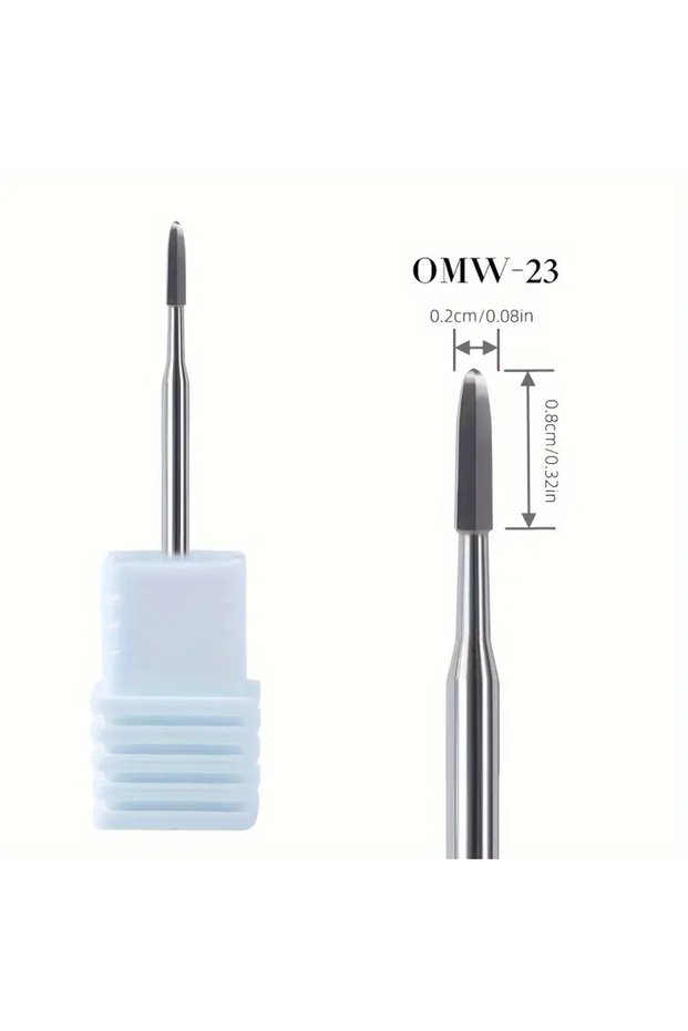 27 Professional Grade Carbide Cuticle Remover Bit For Salon-QualityManicures&Pedicures -Tungsten Acr