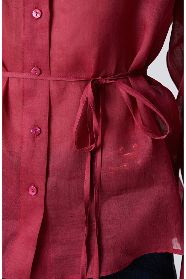 Vişne Rami Gömlek - 6