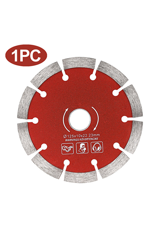 1pc 125mm 1/3/5pcs 125mm Diamond Saw Blades Stone Wall Grooving Dry Cutting Wheel For Angle Grinder