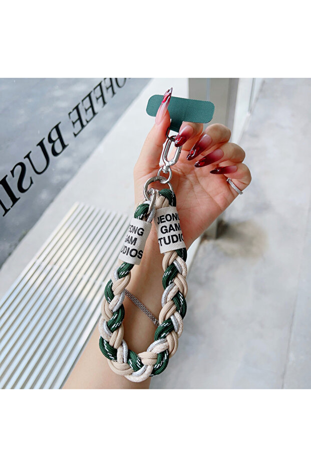 Polyester / Nylon Other Cute Mobile Phone Lanyard Hanging Decoration Can Be Carried Twist Rope Anti-