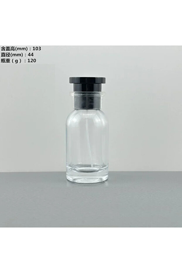 50ml glass 50ml 100ml Glass Bayonet Perfume Bottle Empty 30ml Refillabl Spray Bottle Portable Travel