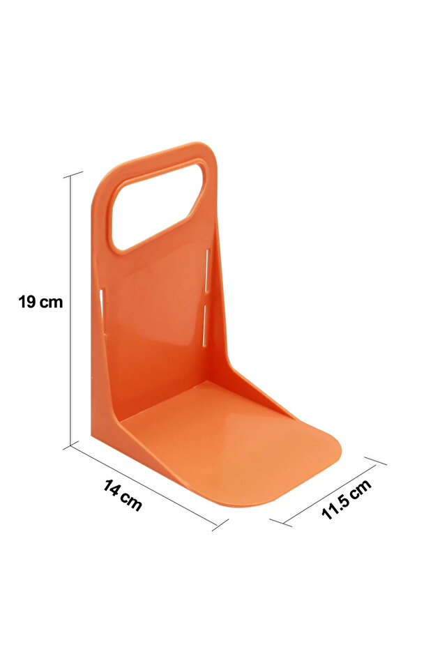 Orange 1PC Multifunctional Car Back Auto Trunk Fixed Tool Rack Holder Luggage Box Stand Shake-proof